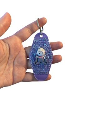 Disney Purple Ursula Keychain